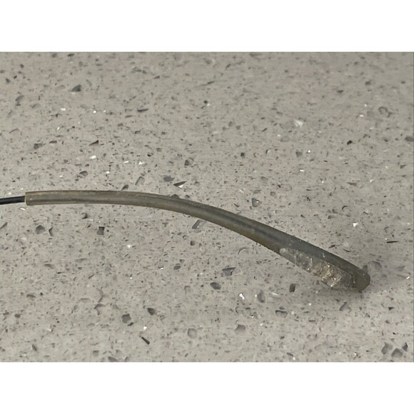 Nike with Flexon 4603 001 Eyeglass Frames ONLY 45-20-135 Black metal full rim main image 7